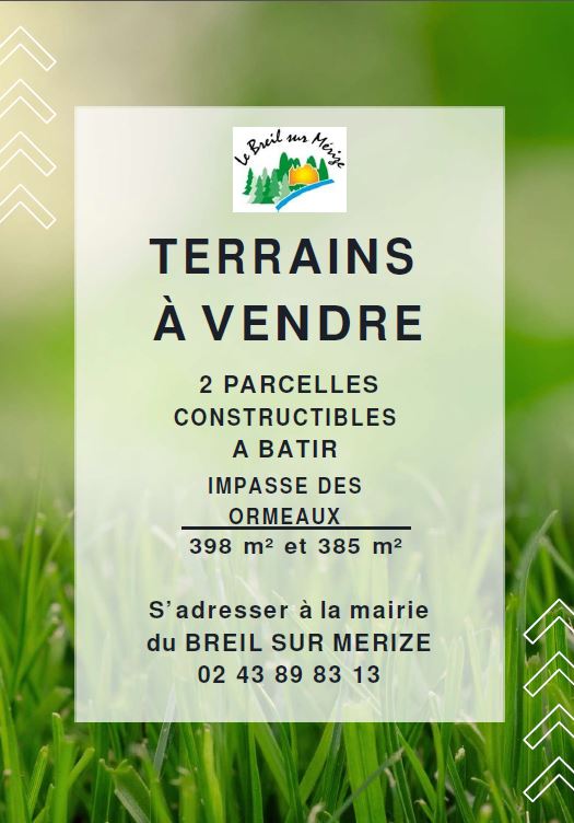 Terrains à vendre